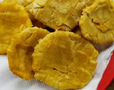Breadfruit Tostones